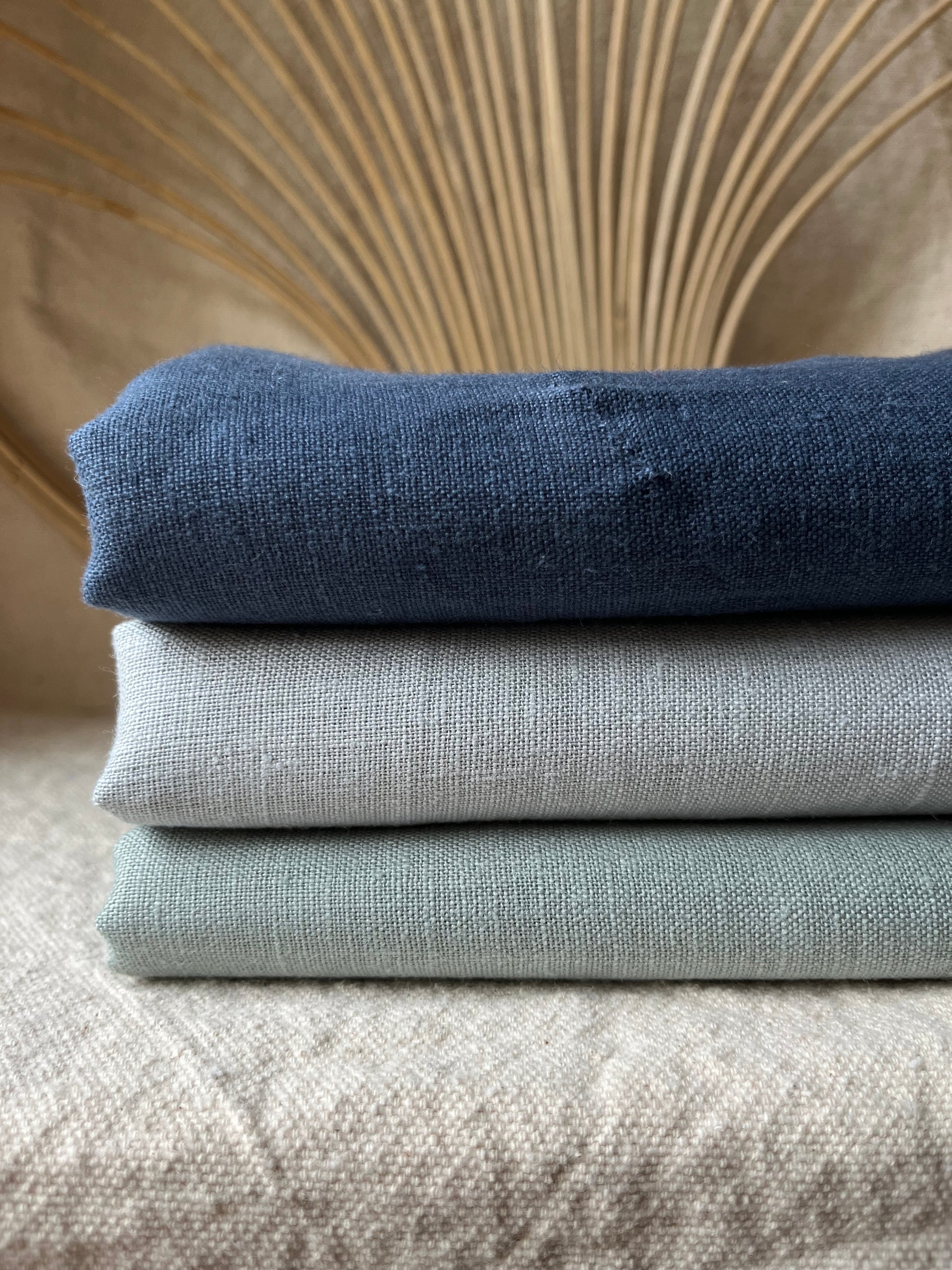 Cotton and linen fabrics 100% made in EU 