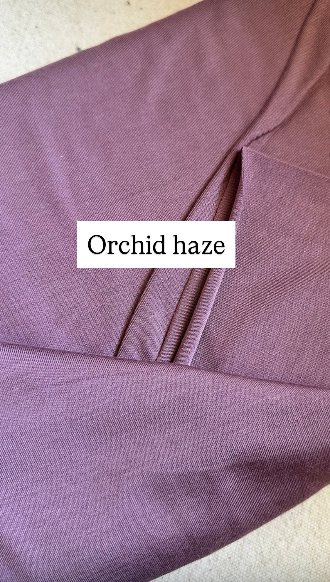 Bamboo spandex jersey