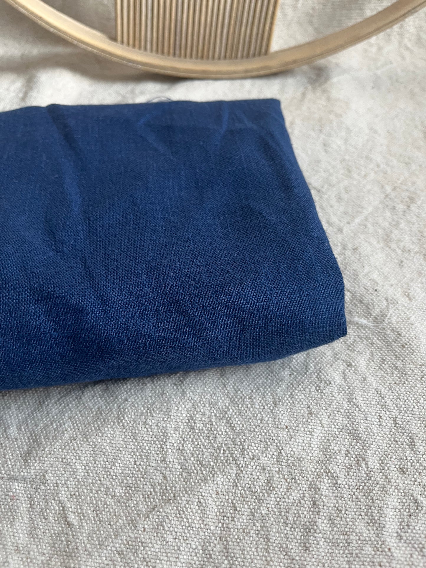 Medium Weight European Laundered Linen  (sold by the half yard)