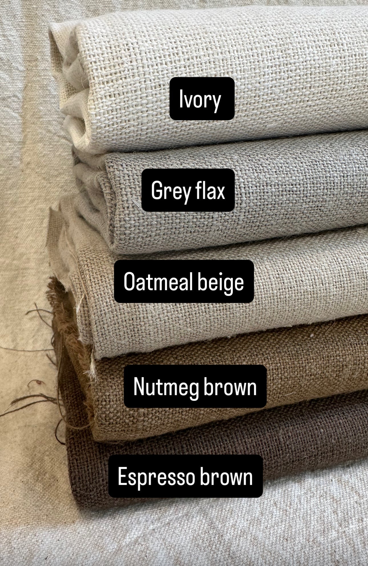 Artisanal Hemp-Linen Tweed - Isee fabric