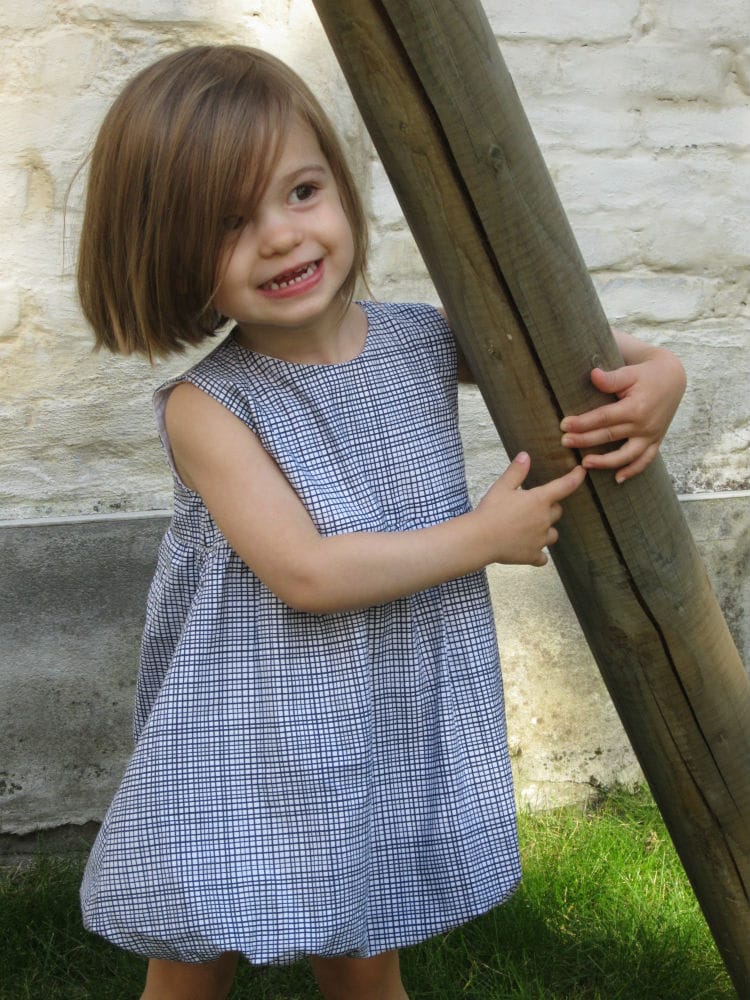 Bubble Dress Sewing Pattern - Isee fabric