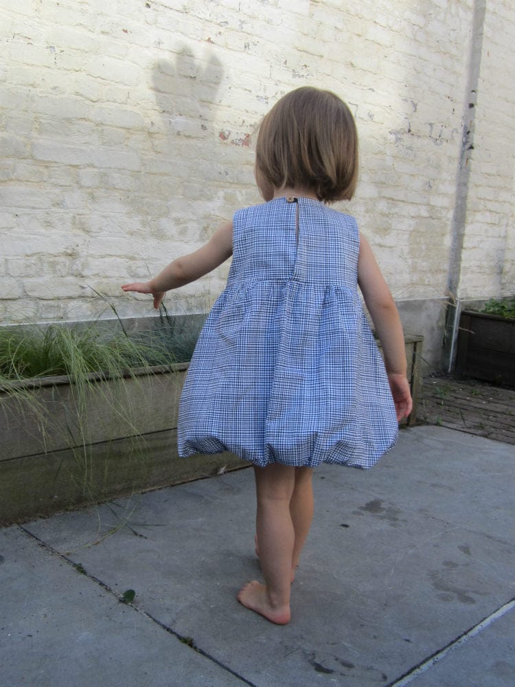 Bubble Dress Sewing Pattern - Isee fabric
