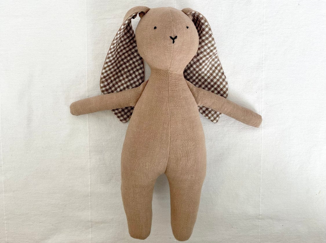 Bunny Plush Toy and Clothing PDF Sewing Pattern - Isee fabric