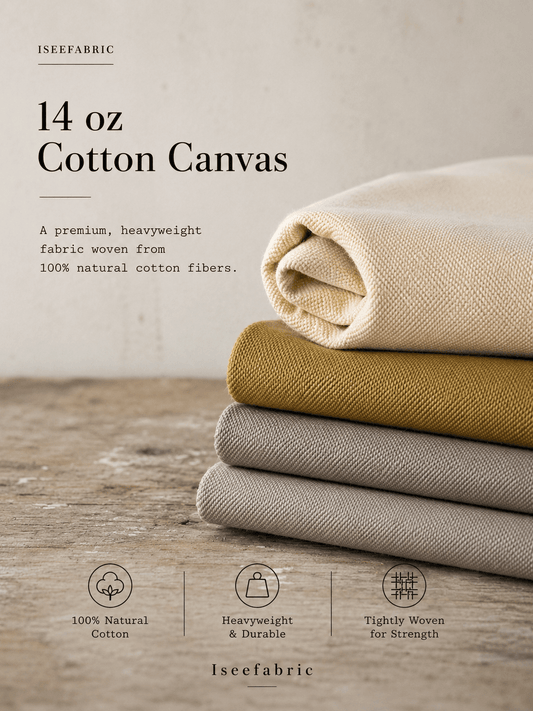 Cotton canvas 14 oz - Isee fabric