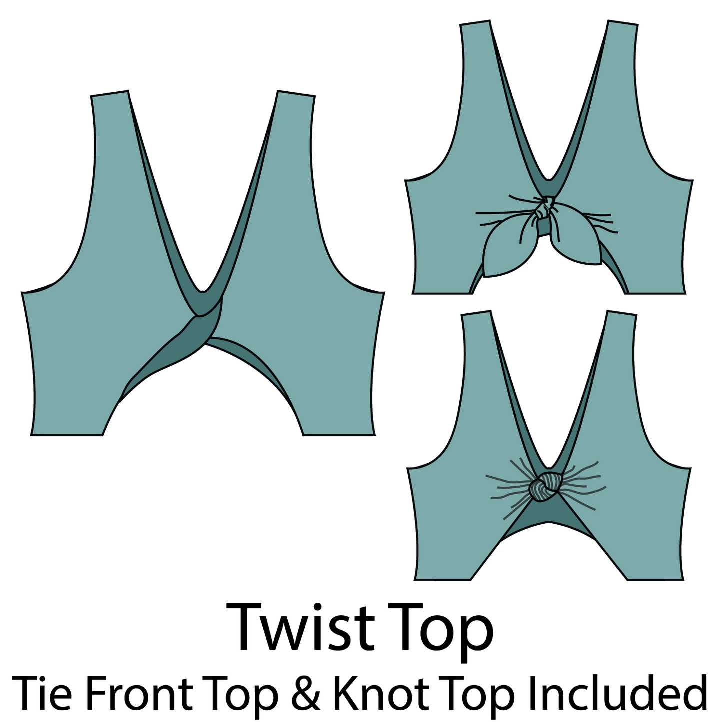 Customizable One Piece Swimsuit Sewing Pattern - Isee fabric