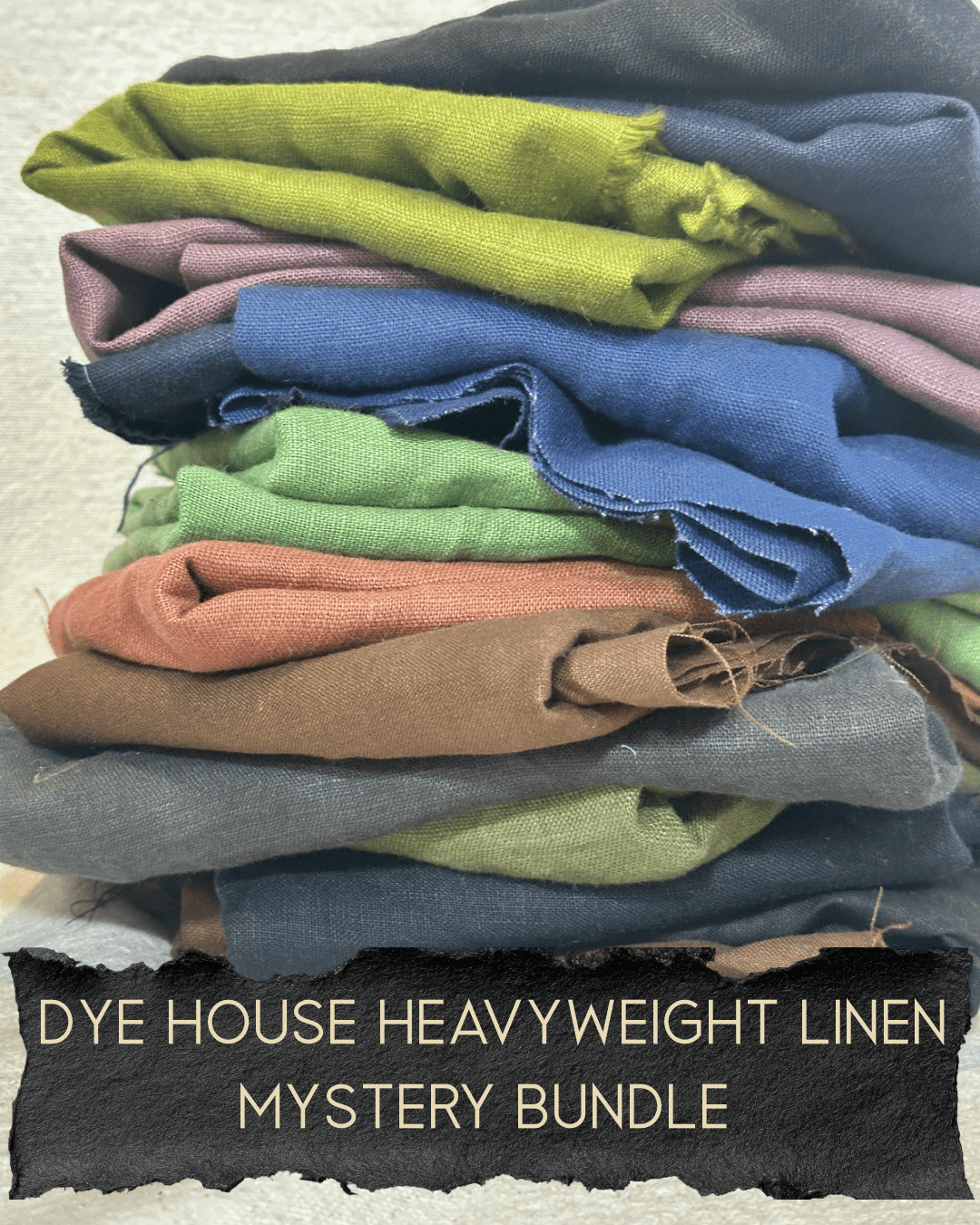 Dye House Heavyweight Linen Mystery Bundle - Isee fabric