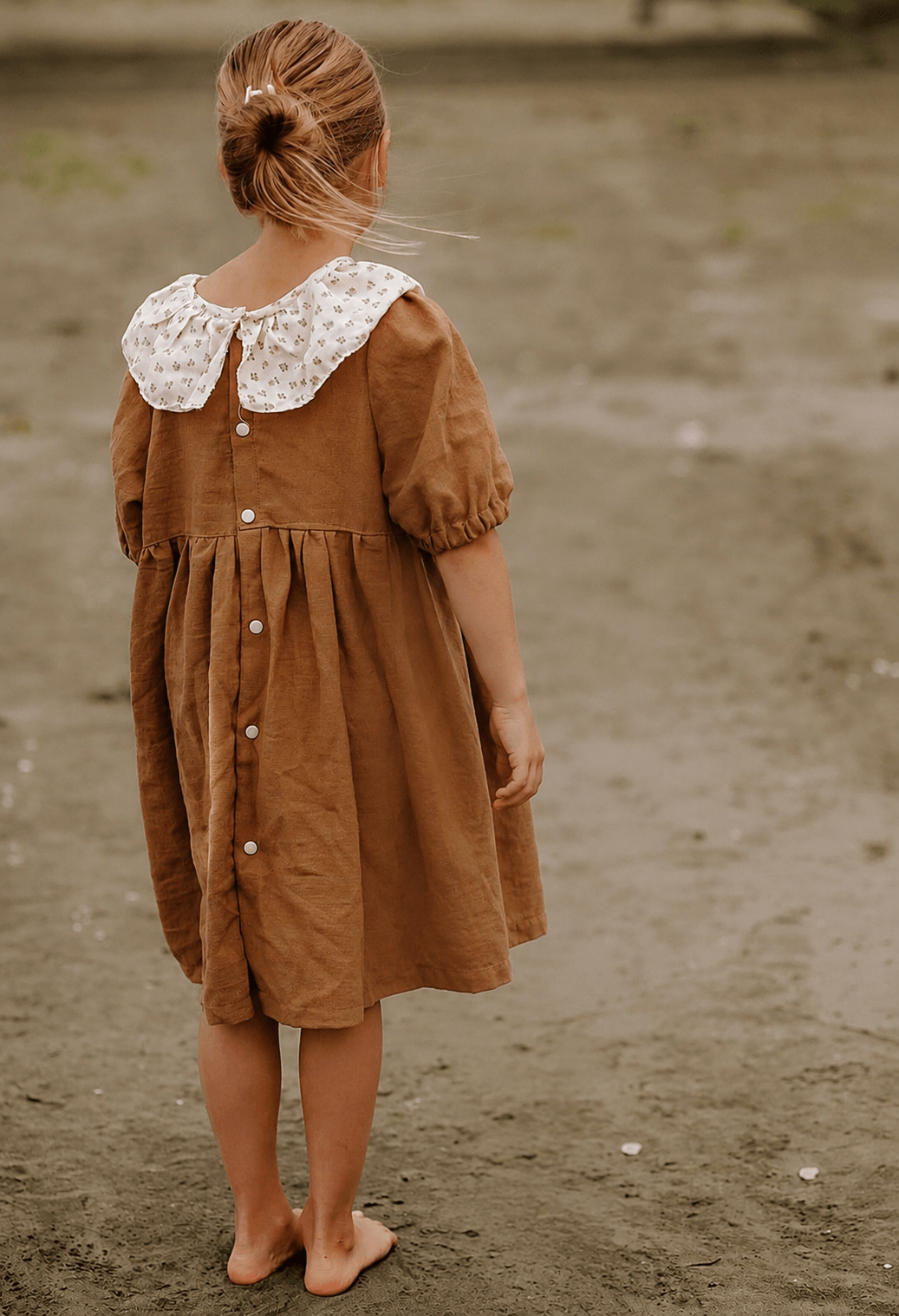Franny dress sewing pattern 12 mo-12 yrs - Isee fabric