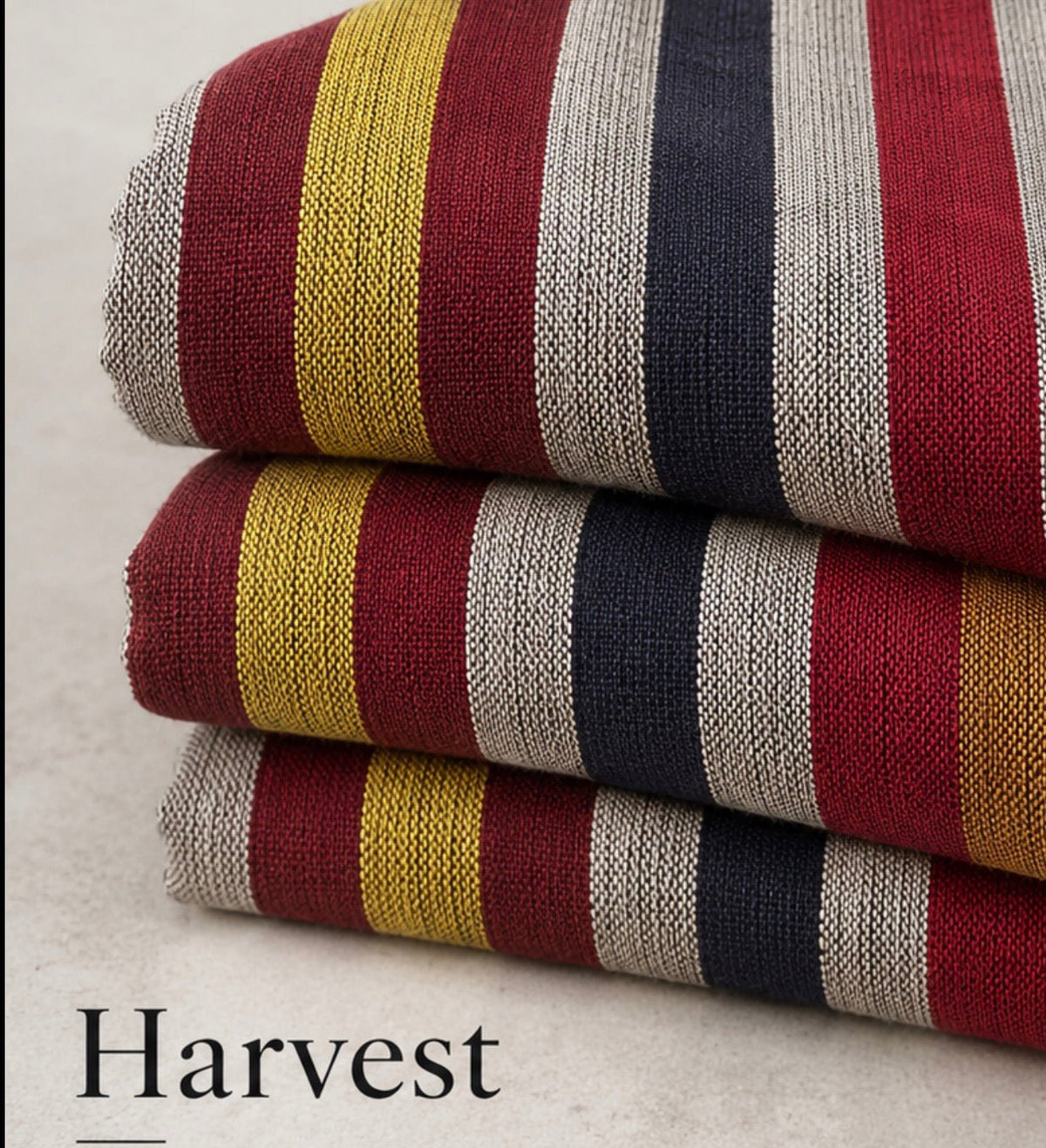 Gathered Stripe Collection - Isee fabric