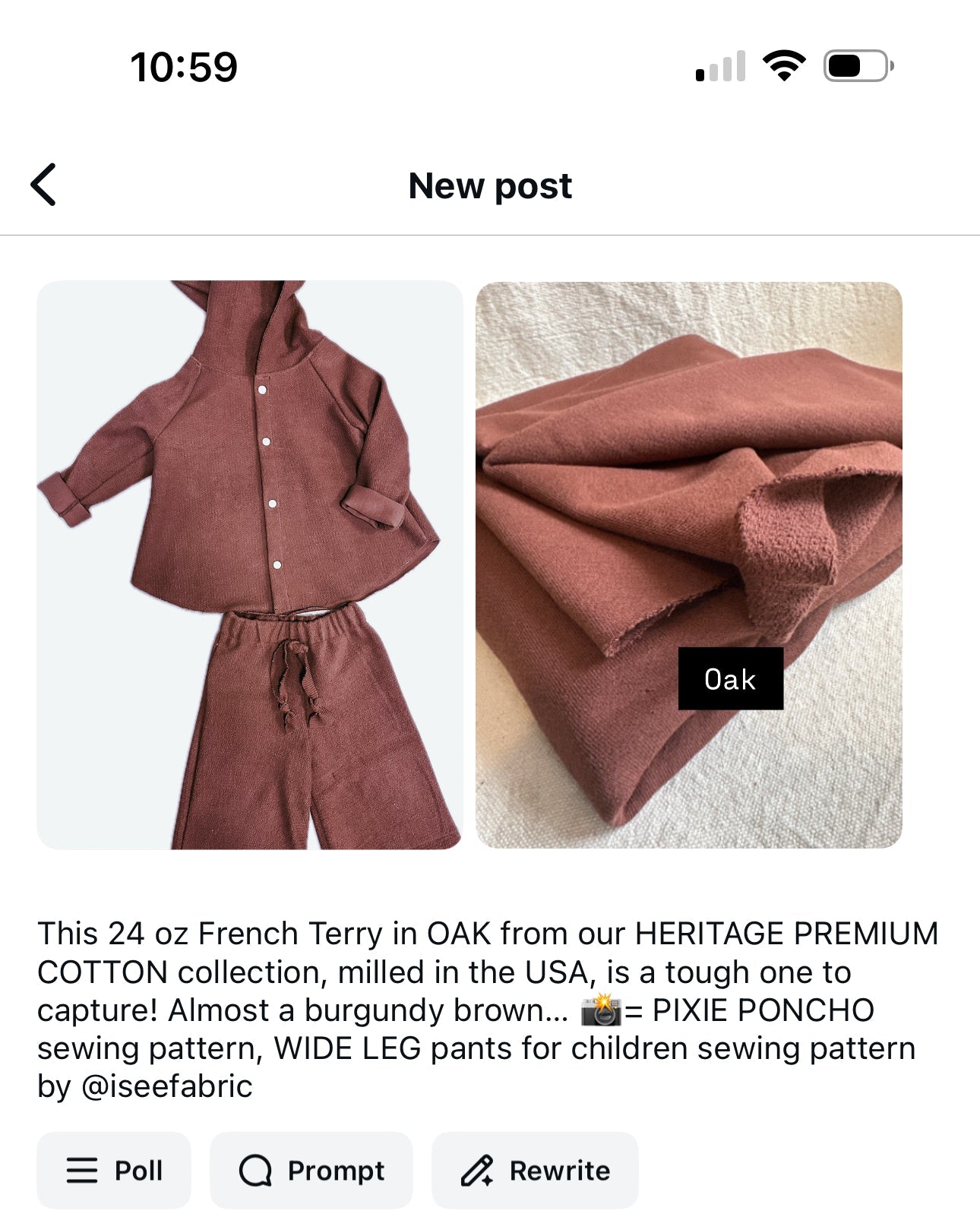 Heritage Premium USA Milled Cotton Knits - Isee fabric