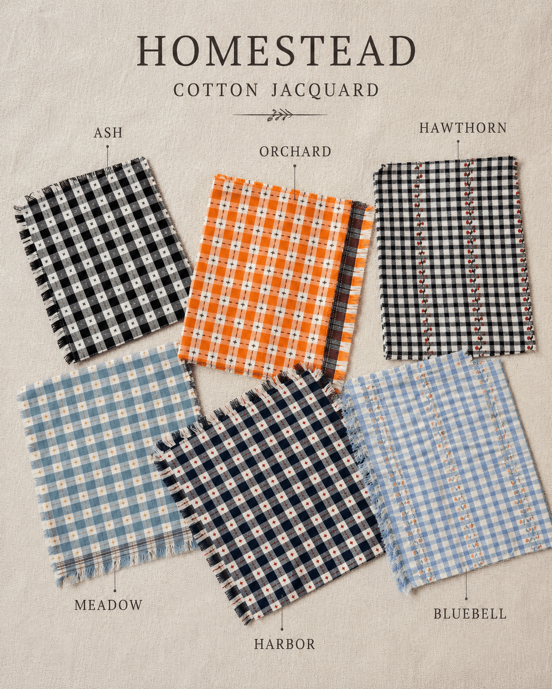 Homestead Cotton Jacquard - Isee fabric