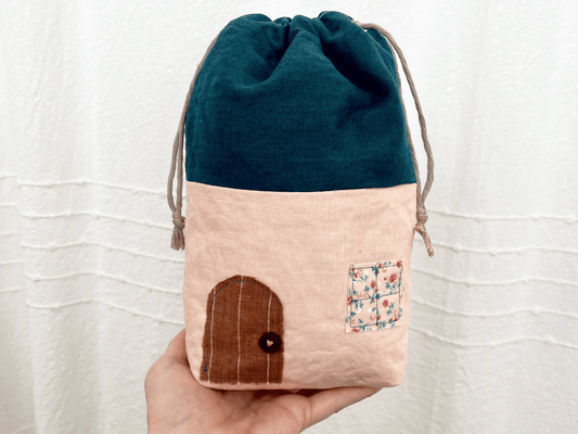 House Bag sewing pattern - Isee fabric