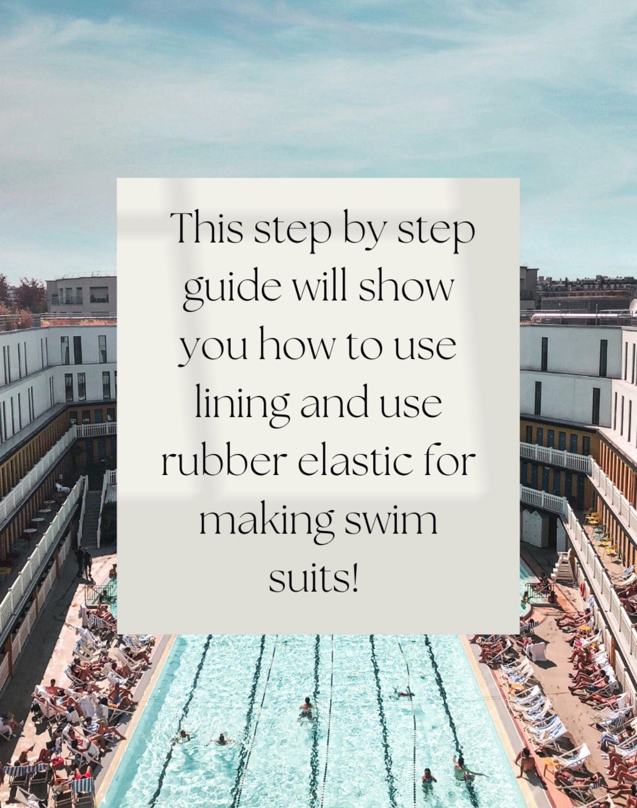 Learn To Sew Swimwear Sewing Course - Isee fabric