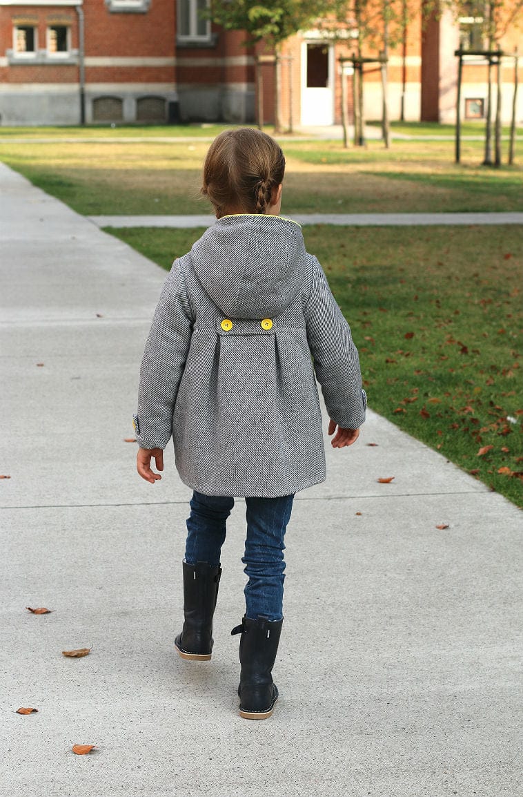 Moiano Coat Sewing Pattern - Isee fabric