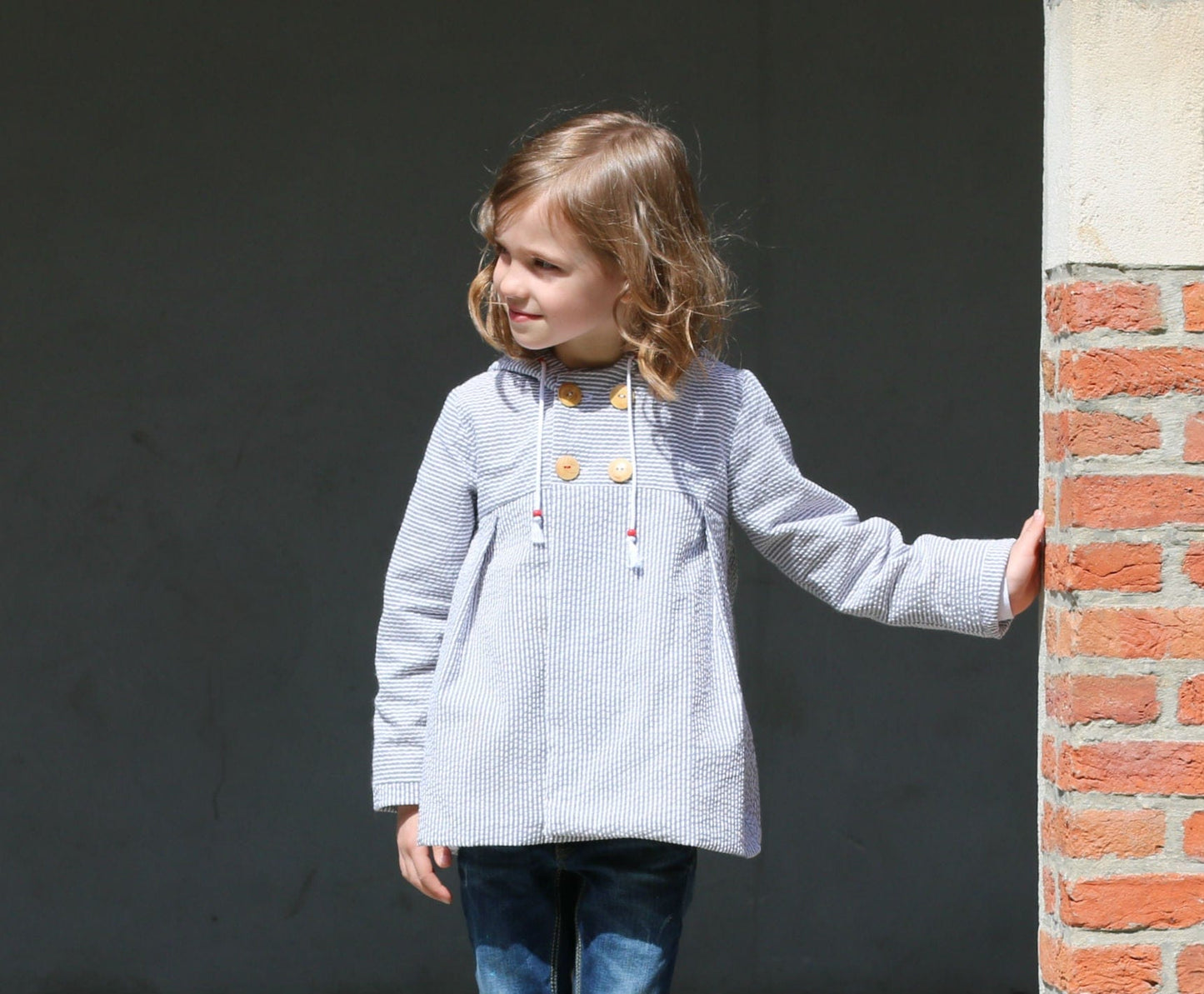 Moiano Coat Sewing Pattern - Isee fabric