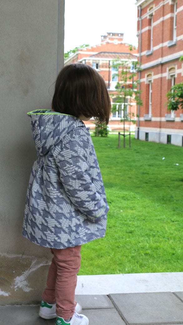 Moiano Coat Sewing Pattern - Isee fabric
