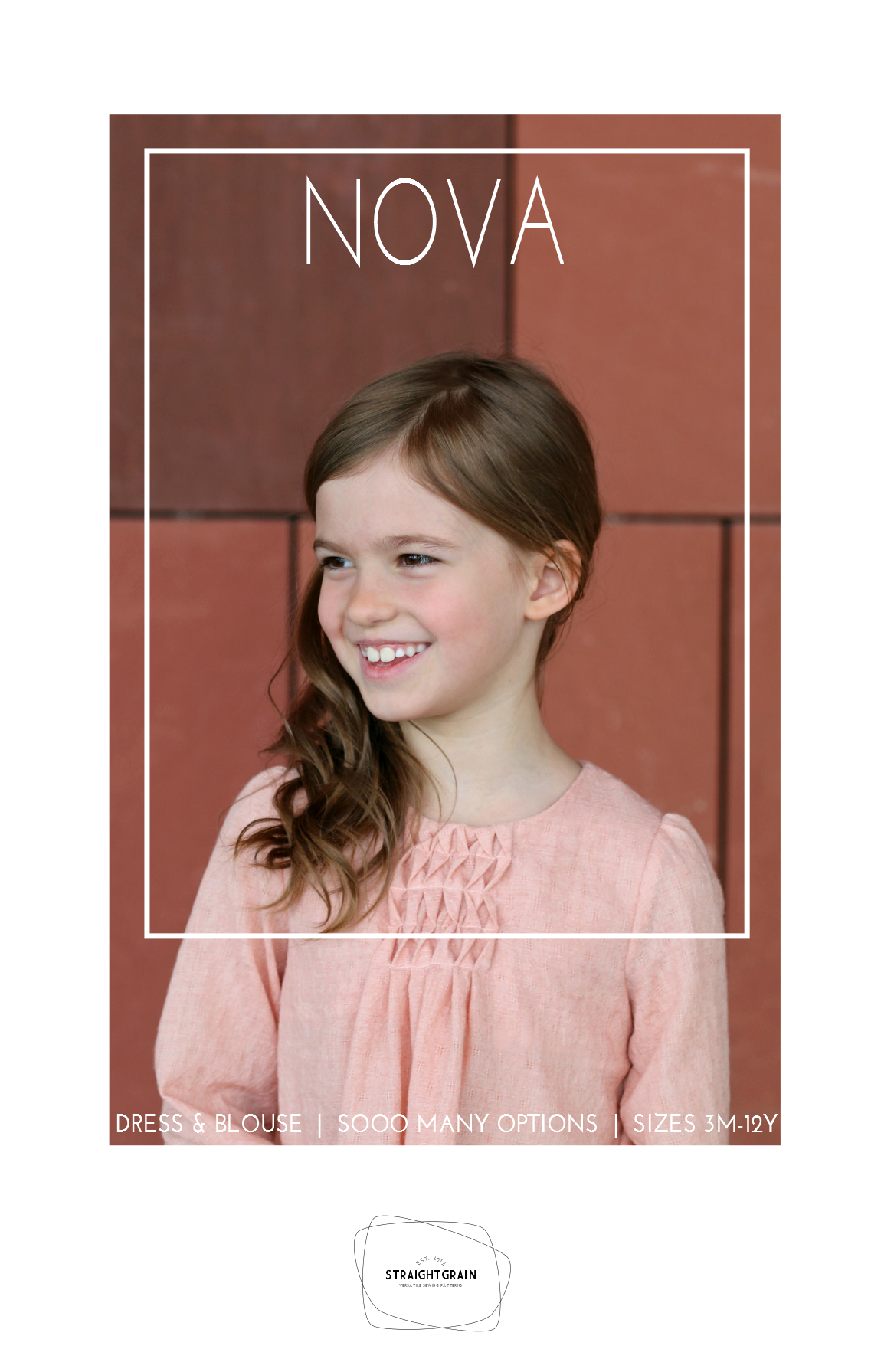 Nova Dress and Blouse Sewing Pattern - Isee fabric