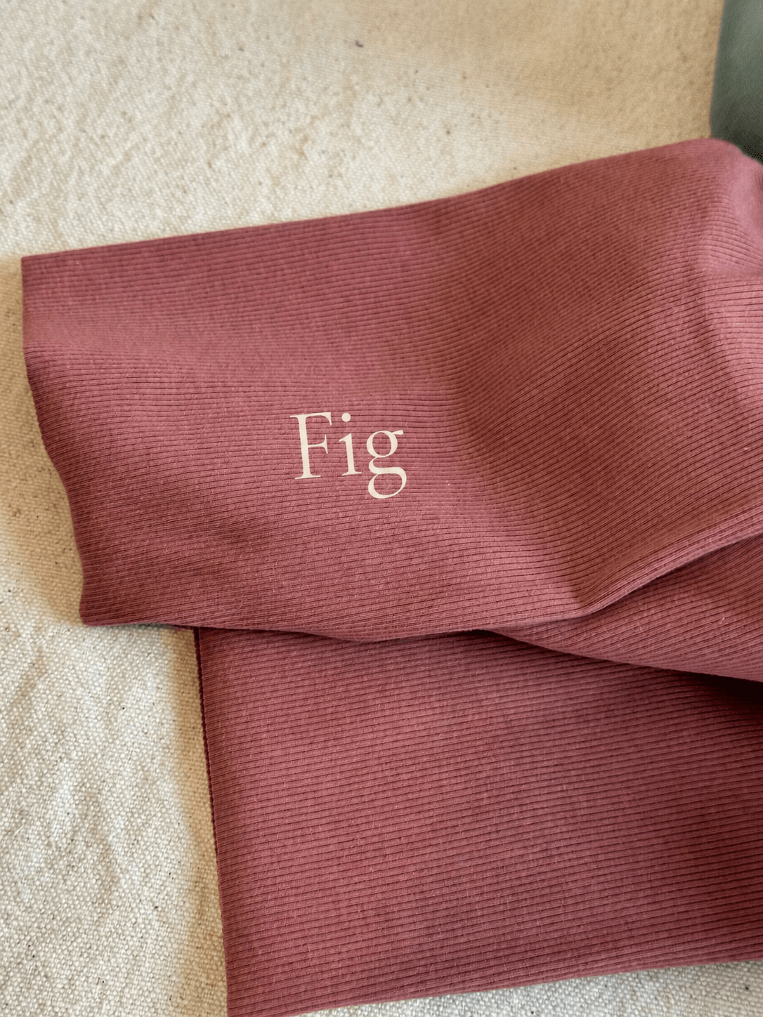 Organic Cotton 2x1 rib knit - Isee fabric