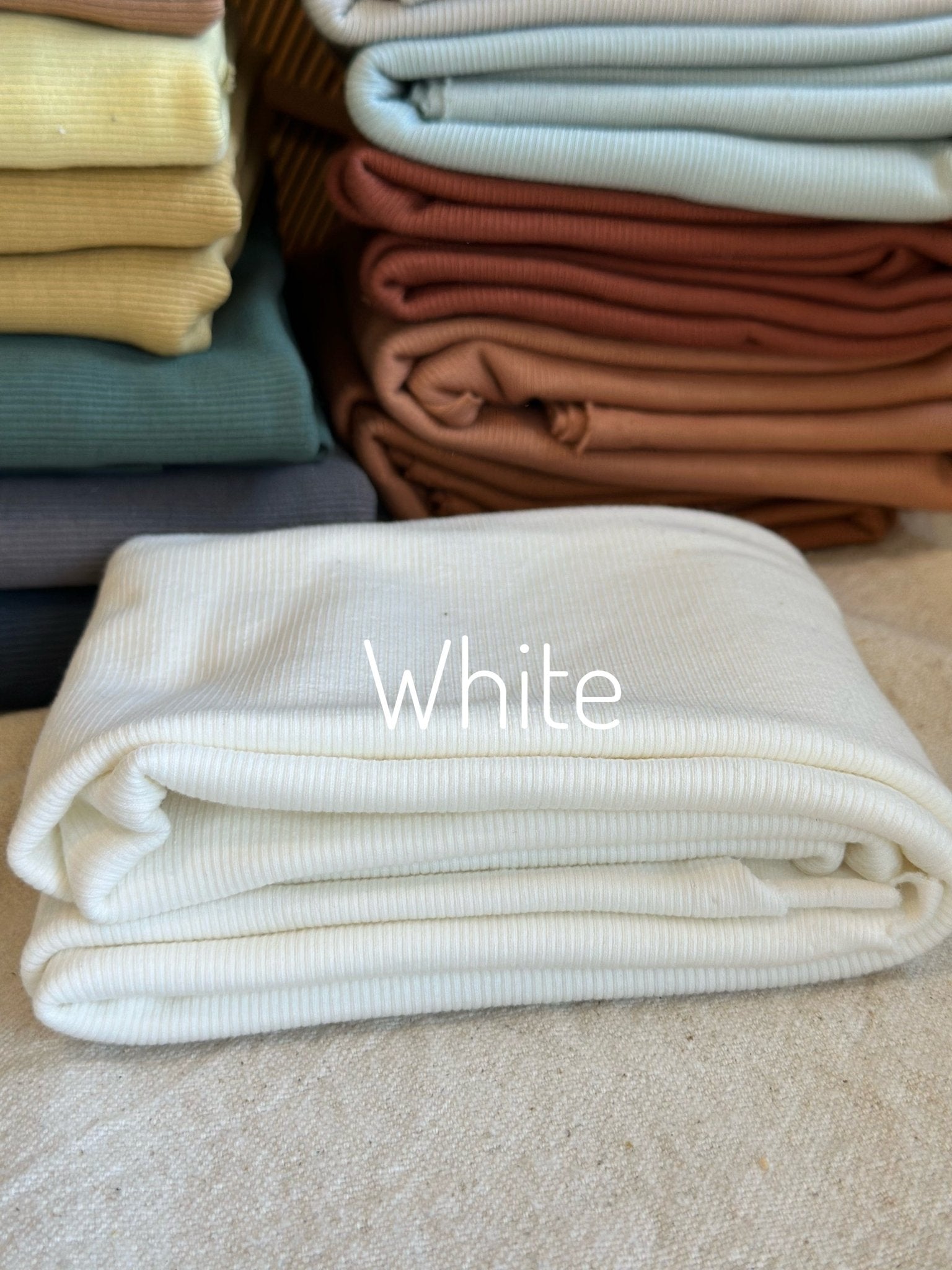 Organic Cotton 2x1 rib knit - Isee fabric
