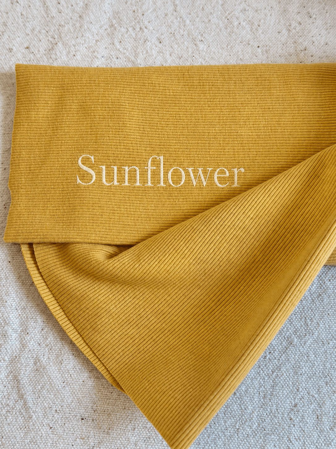 Organic Cotton 2x1 rib knit - Isee fabric