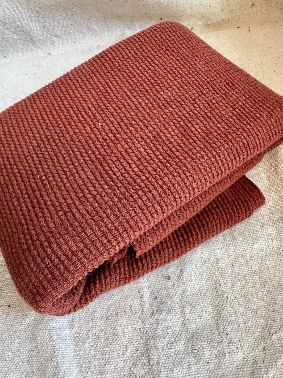 Organic Cotton Waffle Box Thermal - Isee fabric