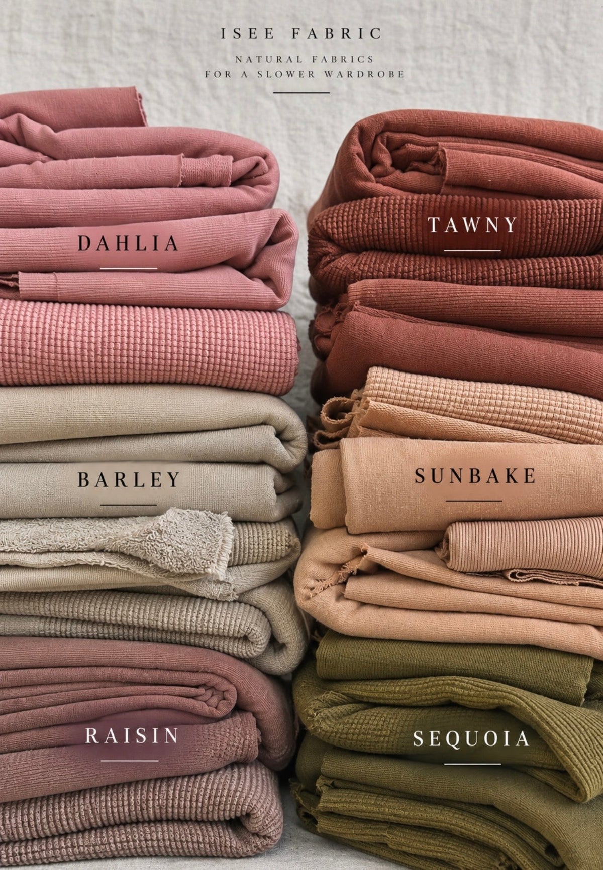 Organic Large Loop American Milled French Terry - Isee fabric
