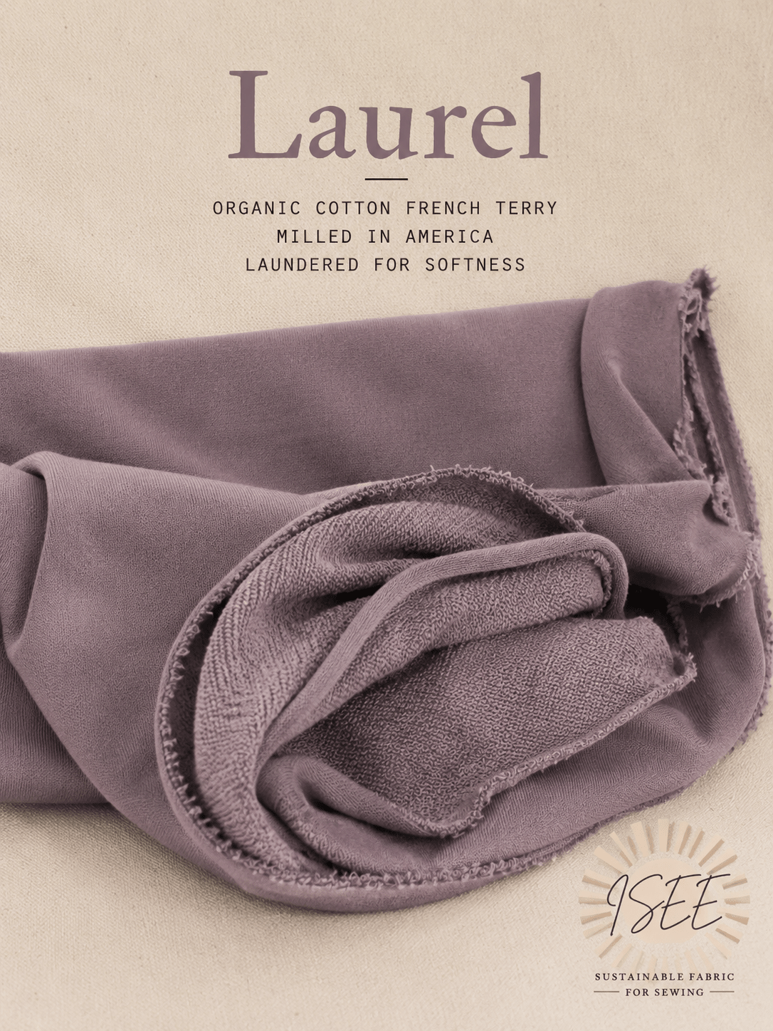 Organic Large Loop American Milled French Terry - Isee fabric