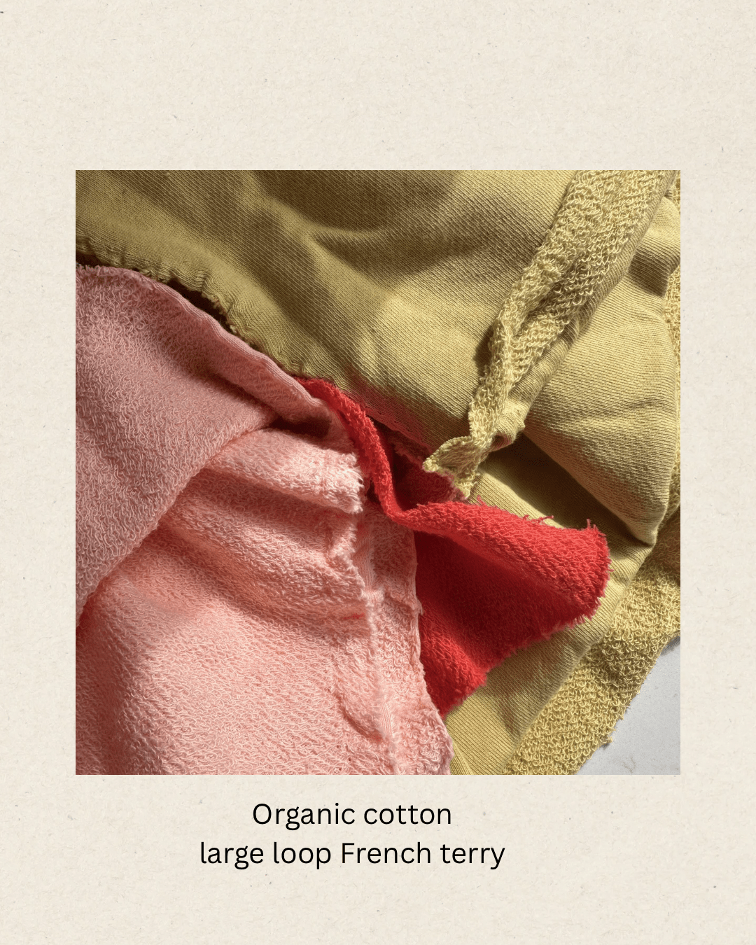 Organic Large Loop American Milled French Terry - Isee fabric