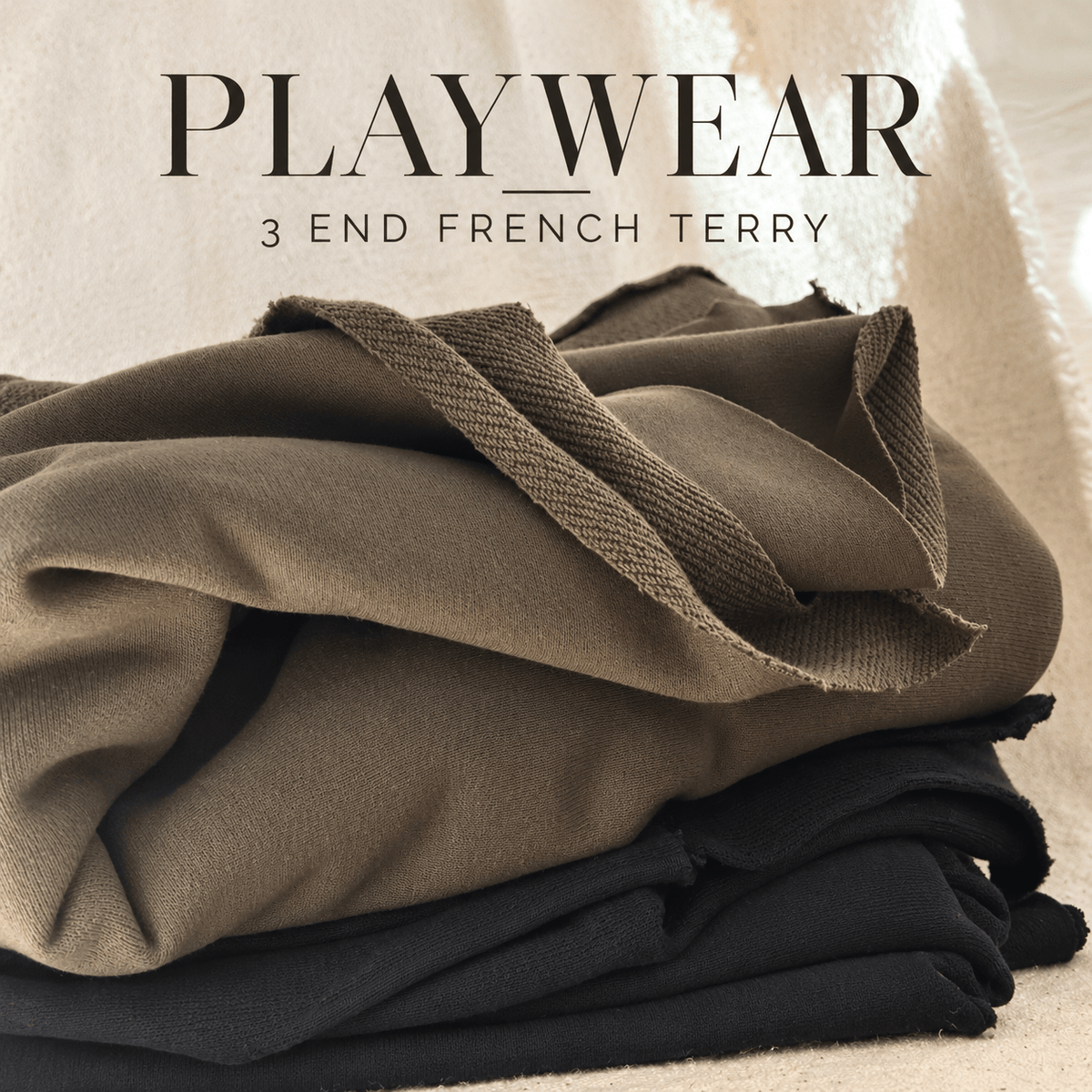 PLAY WEAR 3 END FRENCH TERRY - Isee fabric