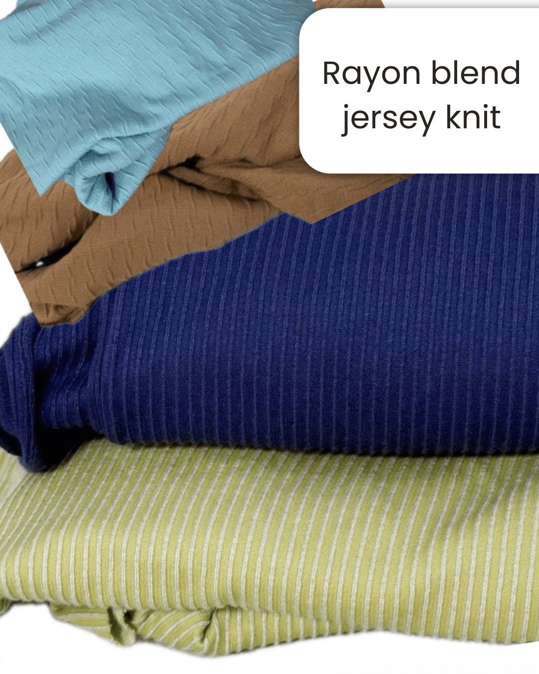 Rayon Blend Jersey Knit – Soft Drapey Stretch Fabric - Isee fabric