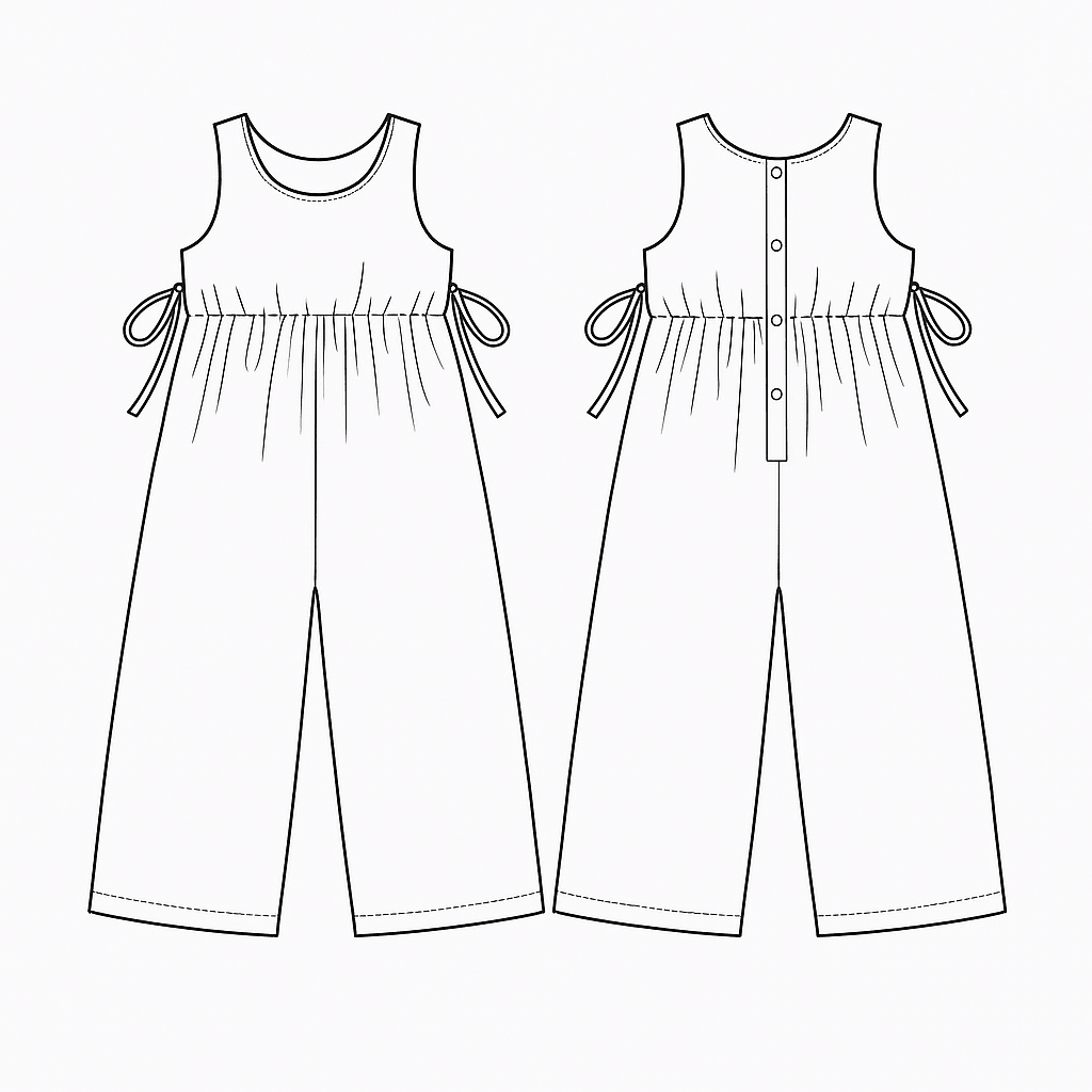 School Day Jumper – Digital Sewing Pattern (Sizes 3 Months–8 Years) - Isee fabric