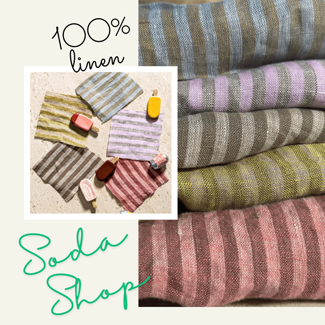 Soda shop linen - Isee fabric