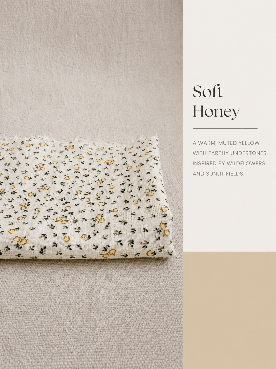 Soft Florals Cotton Crinkle Woven - Isee fabric
