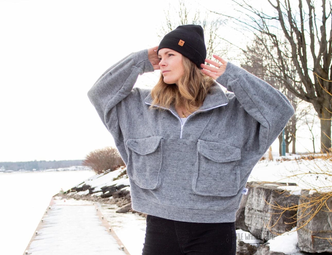 The Juju Sweater Sewing Pattern - Isee fabric