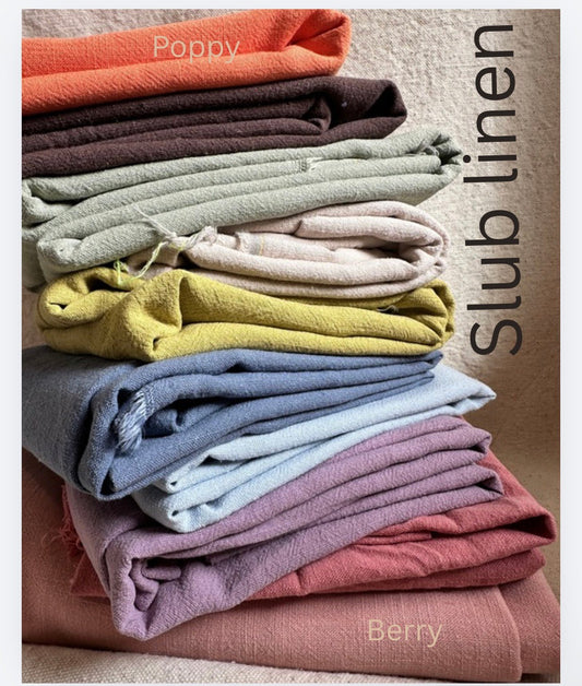 Washed Slub Linen - Isee fabric