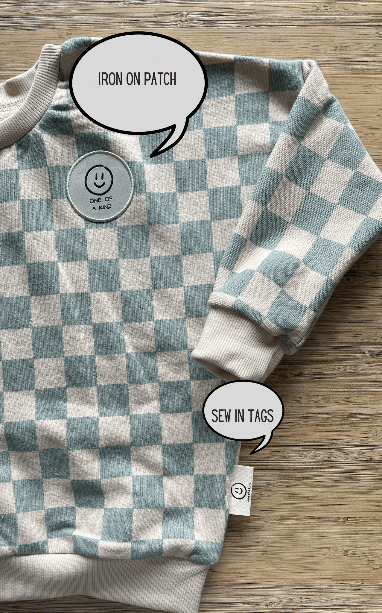 Cotton Sew-In Tags - Isee fabric