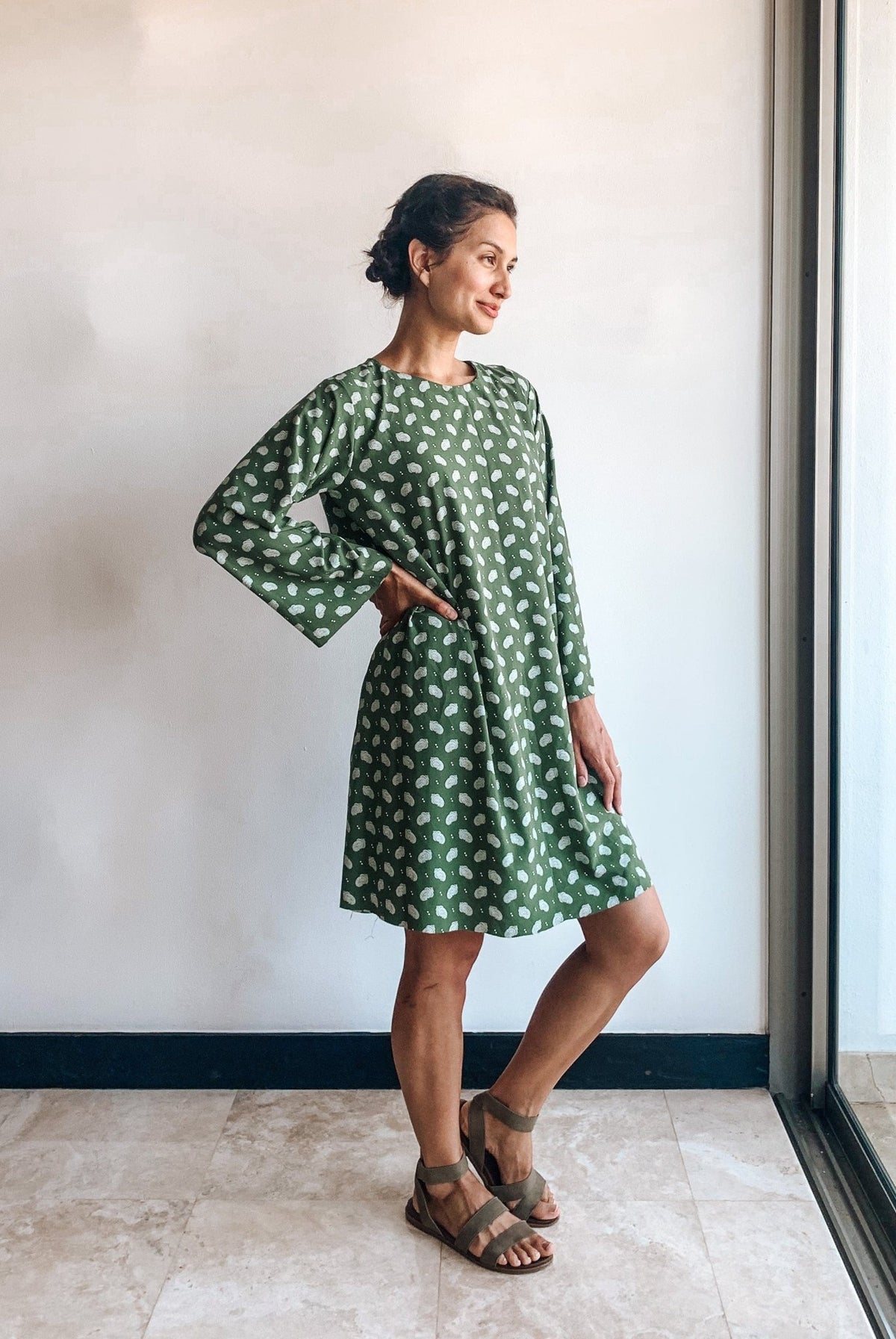 The Everyday Smock Dress/Top PDF Pattern Quick, beginner-friendly smock dress/top PDF in sizes 2T–16Y. Print at home or A0 copyshop. Knit or woven—linen looks lovely. Instant SendOwl delivery