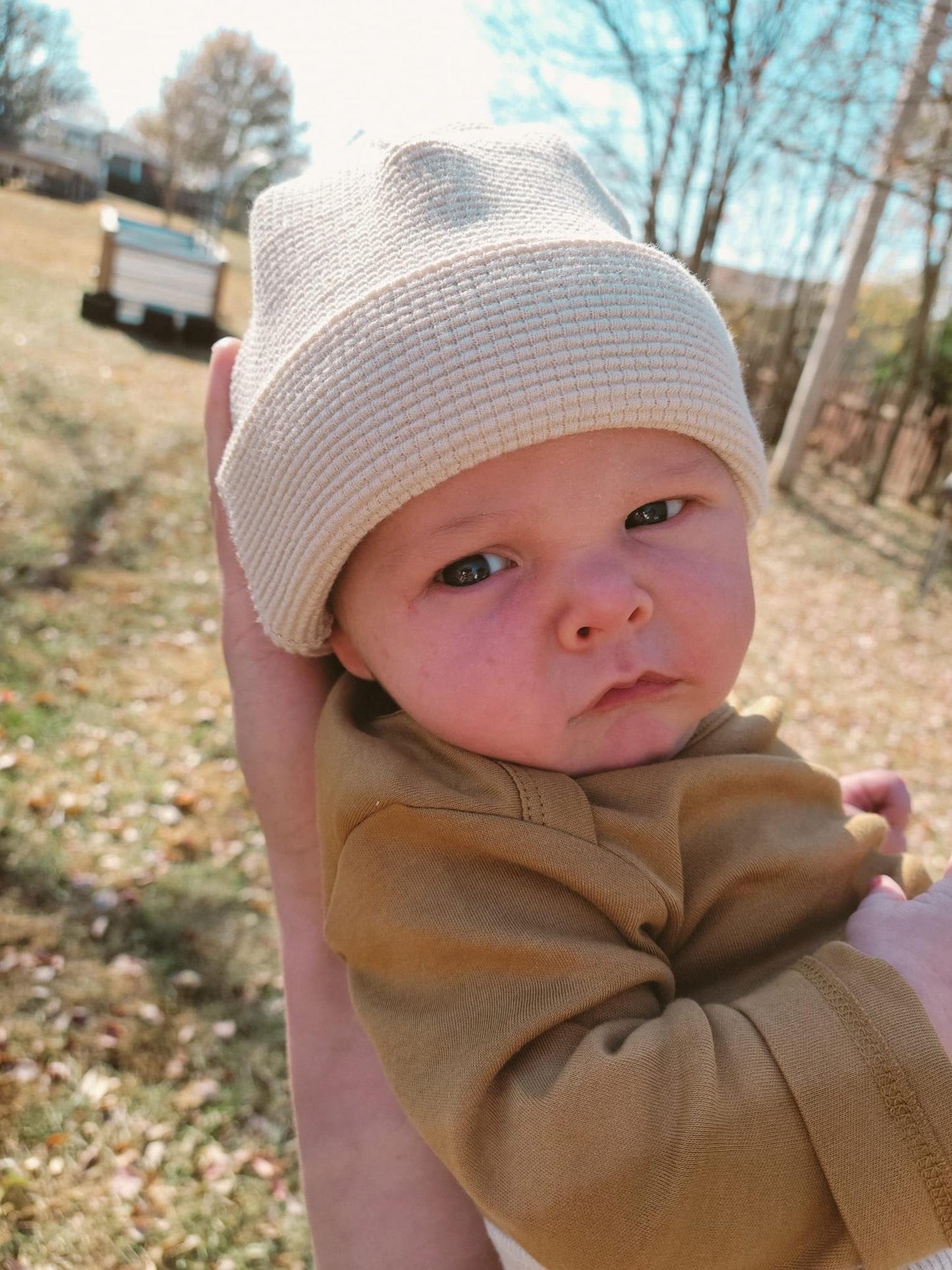 The Fireside Beanie Sewing Pattern - Isee fabric